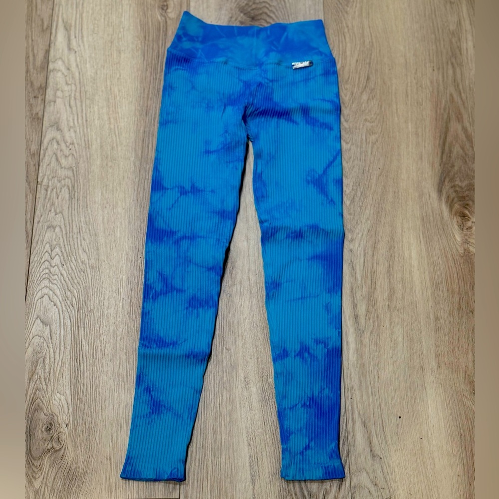 Bombshell Sportswear Pop Seamless Leggings Caribbean Blue